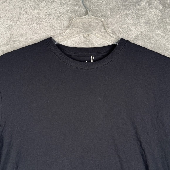 Everlane Premium-Weight Relaxed Crew‎ Black T-Shirt Men's M NWT Clean Luxury - Picture 4 of 10